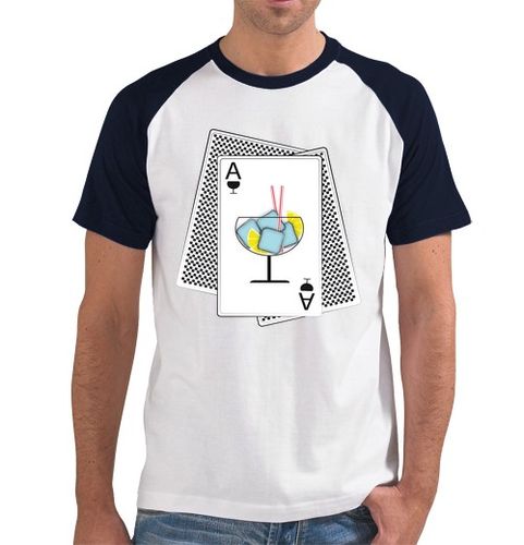 Camiseta Hombre Estilo Béisbol AS DE COPAS laTostadora - latostadora.com - Modalova