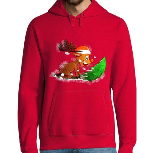 Sudadera Con Capucha Para Hombre sudadera hombre reno trineo abeto laTostadora - latostadora.com - Modalova