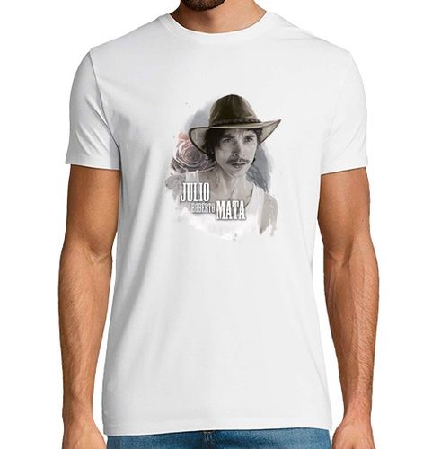 Camiseta Hombre Manga Corta Malviviendo- Julio Roberto Mata laTostadora - latostadora.com - Modalova