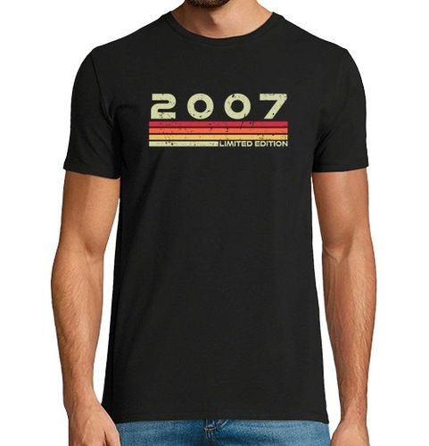 Camiseta Hombre Manga Corta 2007 vintage-año 000024 laTostadora - latostadora.com - Modalova