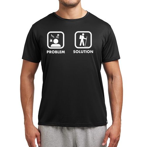 Camiseta Hombre Deportiva Problem Solution Trek laTostadora - latostadora.com - Modalova