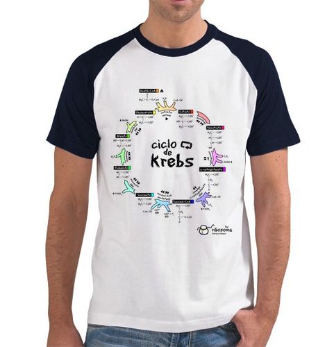 Camiseta Hombre Estilo Béisbol Ciclo de Krebs laTostadora - latostadora.com - Modalova