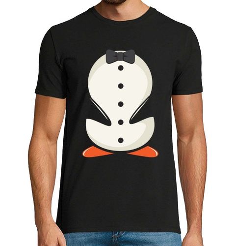 Camiseta Hombre Manga Corta pingüino traje de esmoquin tux antarctica mayordomo laTostadora - latostadora.com - Modalova