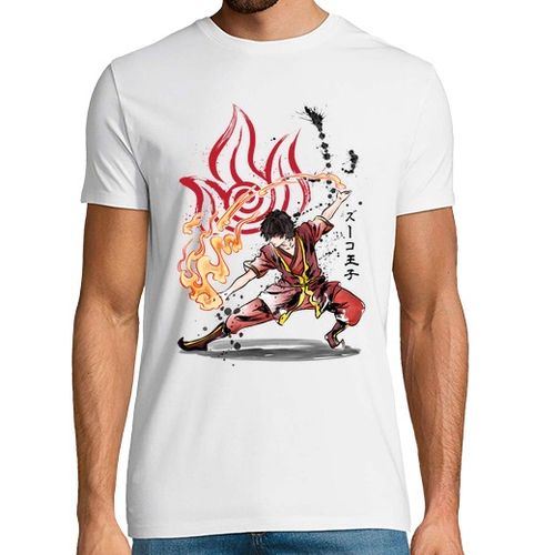 Camiseta Hombre Manga Corta The Power of the Fire Nation laTostadora - latostadora.com - Modalova