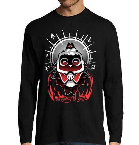 Camiseta Hombre Manga Larga Join the Cult - Cult of the Lamb laTostadora - latostadora.com - Modalova