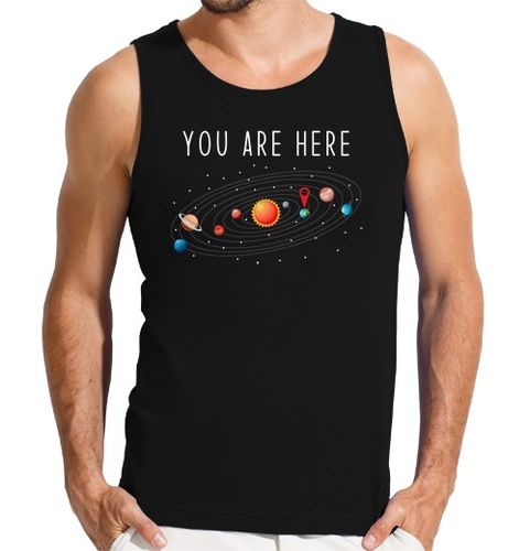 Camiseta Hombre Sin Mangas sistema solar laTostadora - latostadora.com - Modalova