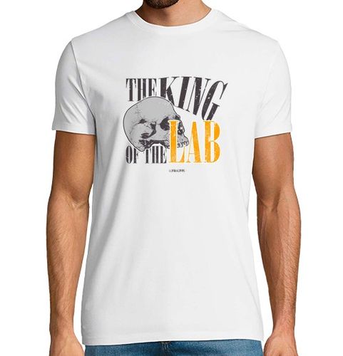 Camiseta Hombre Manga Corta The King of the LAB Bones Jack Hodgins laTostadora - latostadora.com - Modalova