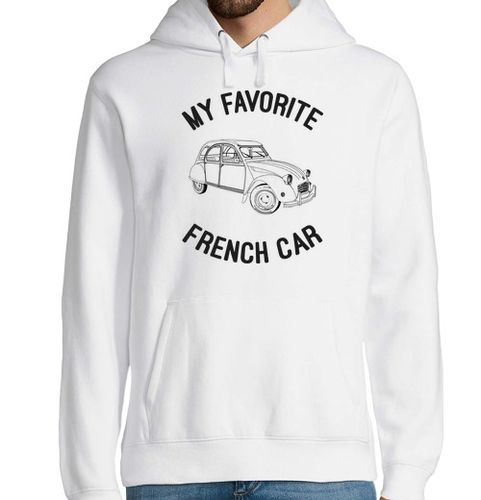 Sudadera Con Capucha Para Hombre My favorite french car - 2cv laTostadora - latostadora.com - Modalova