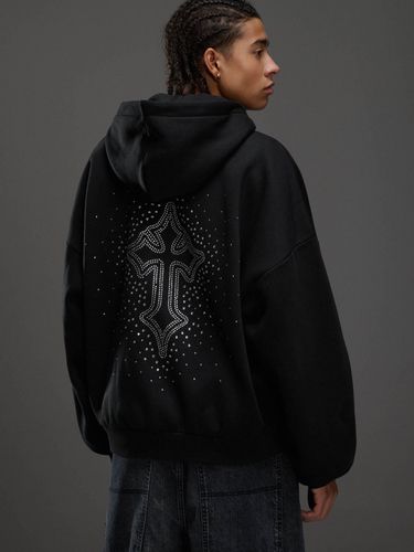 Sudadera con capucha y aplicación - Cropp - Modalova