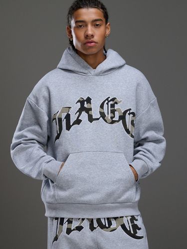 Sudadera con capucha y estampado - Cropp - Modalova