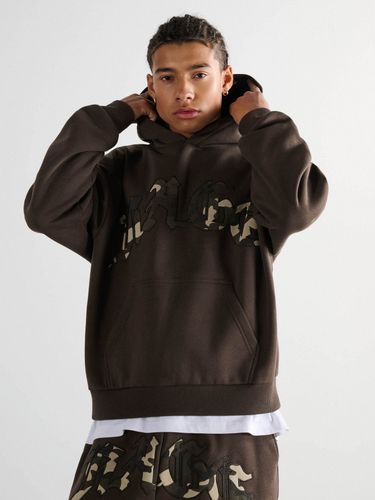 Sudadera con capucha y estampado - Cropp - Modalova
