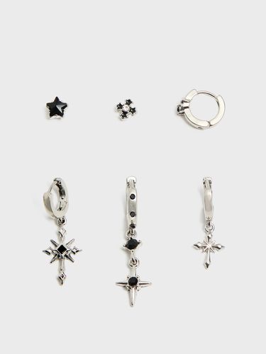 Pack de 6 pendientes - Cropp - Modalova