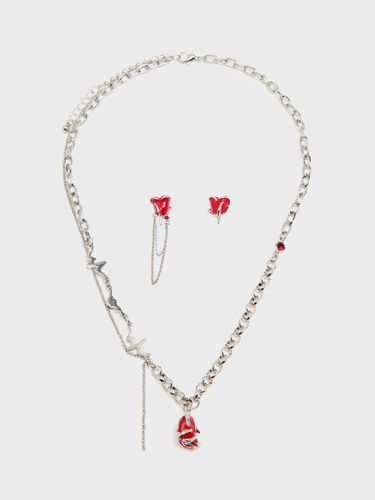 Collar & pendientes - Cropp - Modalova