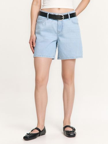 Cropp - Bermudas vaqueras - Azul - Cropp - Modalova