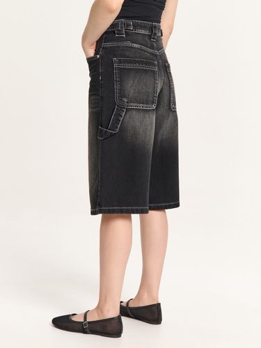 Cropp - Vaqueros cortos - Negro - Cropp - Modalova