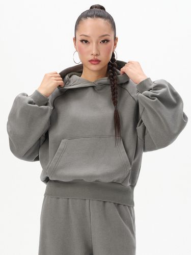 Sudadera con capucha de efecto lavado - Cropp - Modalova