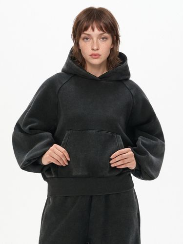 Sudadera con capucha de efecto lavado - Cropp - Modalova