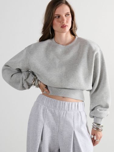 Sudadera basic lisa - Cropp - Modalova