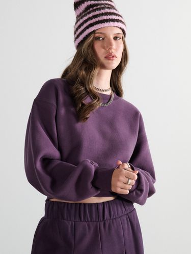Sudadera basic lisa - Cropp - Modalova