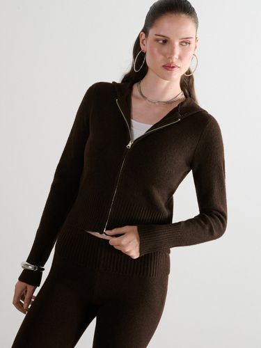 Sudadera con cremallera y capucha - Cropp - Modalova