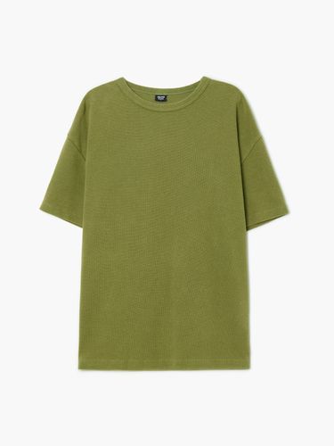Cropp - Camiseta basic - oliva - Cropp - Modalova