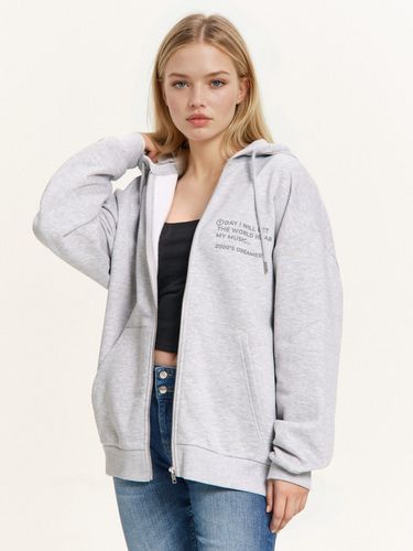 Sudadera oversize con capucha - Cropp - Modalova
