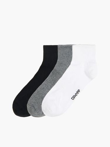 Pack de 3 pares de calcetines basic - Cropp - Modalova