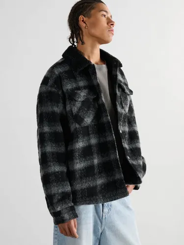 Cropp - Camisa a cuadros - Negro - Cropp - Modalova
