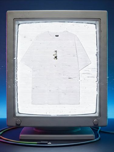 Camiseta blanca con estampado - Cropp - Modalova