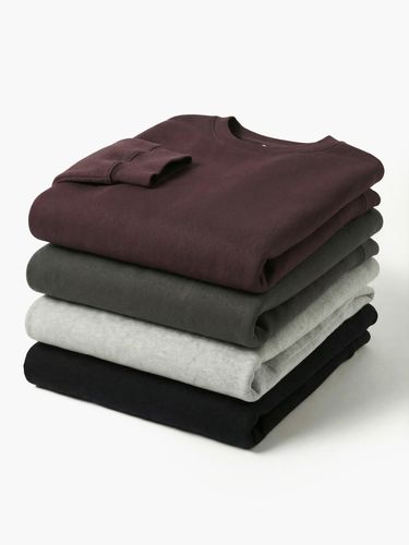 Sudadera basic lisa - Cropp - Modalova