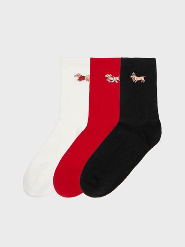 Pack de 3 pares de calcetines - Cropp - Modalova