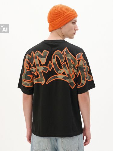Cropp - Camiseta estampada - Negro - Cropp - Modalova