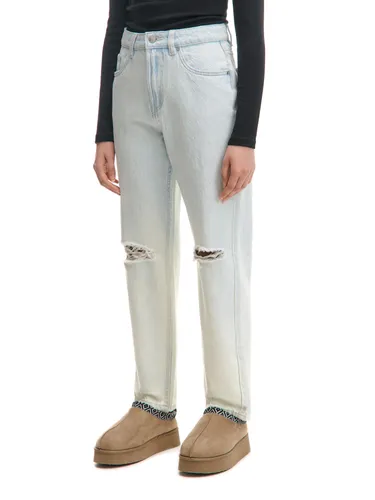Cropp - Vaqueros mom fit - Azul - Cropp - Modalova
