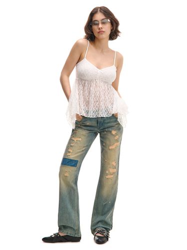 Cropp - Vaqueros straight - azul - Cropp - Modalova