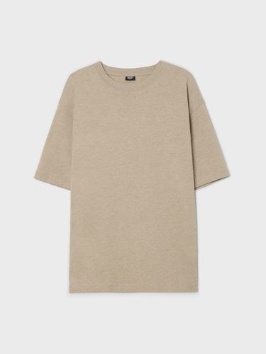 Cropp - Camiseta basic - Beige - Cropp - Modalova