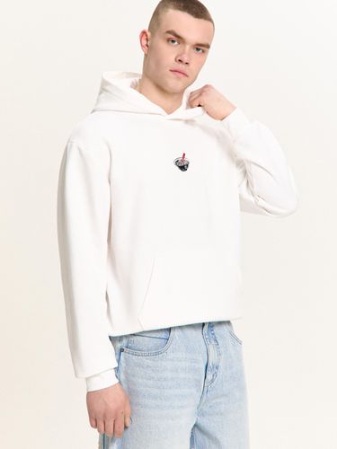 Sudadera con capucha y estampado - Cropp - Modalova