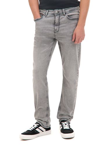 Cropp - Vaqueros slim - Gris claro - Cropp - Modalova