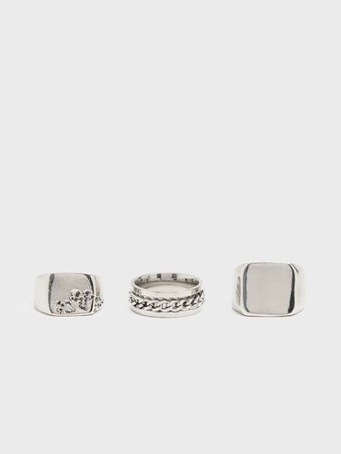Cropp - Juego de anillos - Plateado - Cropp - Modalova