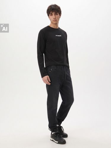 Cropp - Vaqueros jogger - Negro - Cropp - Modalova