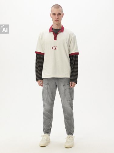 Cropp - Vaqueros jogger - Gris - Cropp - Modalova