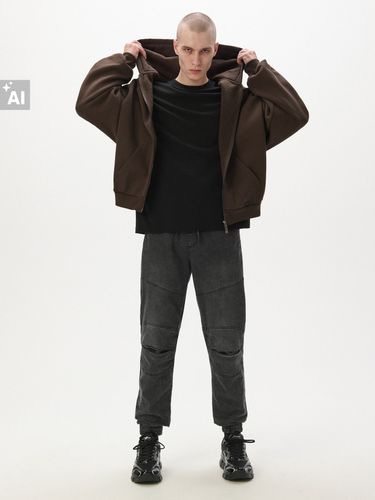 Cropp - Vaqueros jogger - Gris - Cropp - Modalova