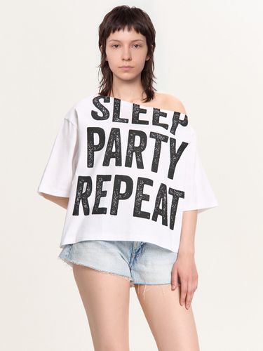 Cropp - Blusa estampada - Blanco - Cropp - Modalova