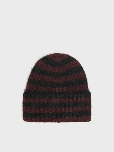 Cropp - Gorro a rayas - maroon - Cropp - Modalova