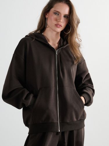 Sudadera oversize con capucha - Cropp - Modalova