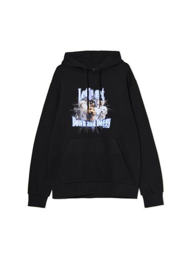 Sudadera negra con capucha - Cropp - Modalova