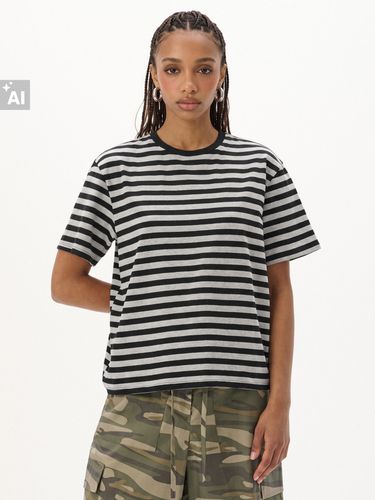 Camiseta a rayas - Cropp - Modalova
