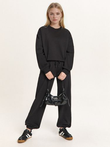 Cropp - Sudadera lisa - Negro - Cropp - Modalova