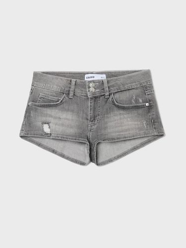 Cropp - Vaqueros cortos - Gris - Cropp - Modalova