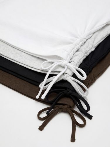 Cropp - Top with side ties - Blanco - Cropp - Modalova
