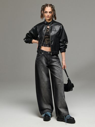 Cropp - Vaqueros boyfriend - Negro - Cropp - Modalova